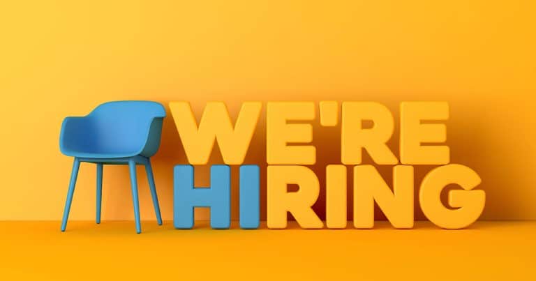 We're hiring